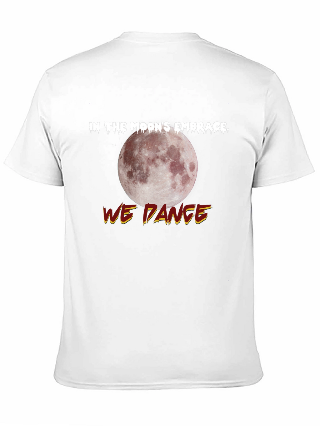 Moons Embrace Dance Graphic Tee - Black Cotton