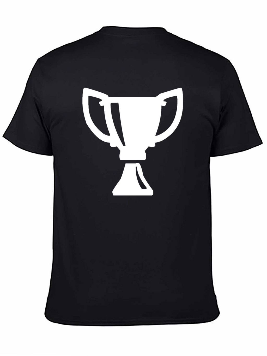 Winner Trophy Graphic Tee - Black