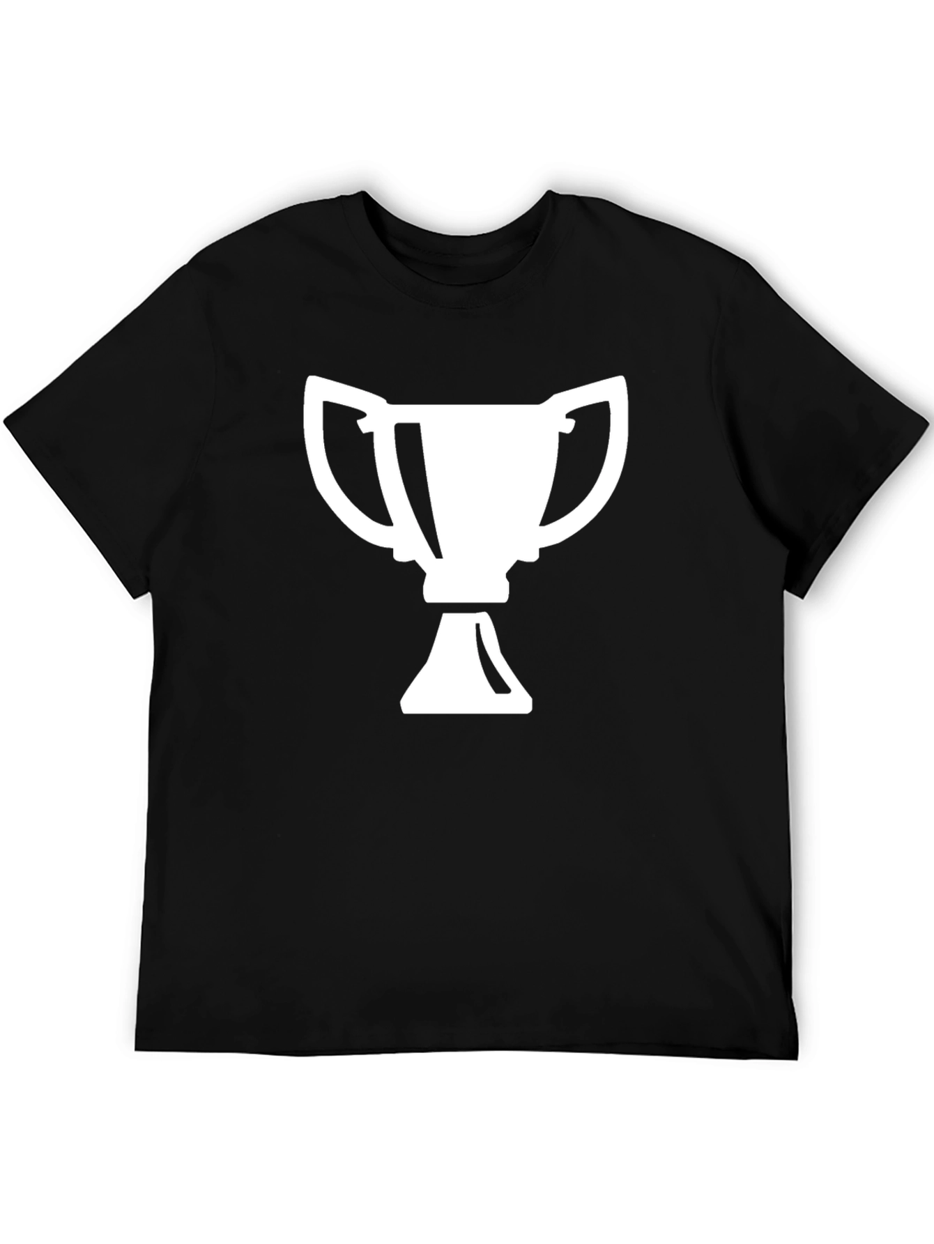 Winner Trophy Graphic Tee - Black