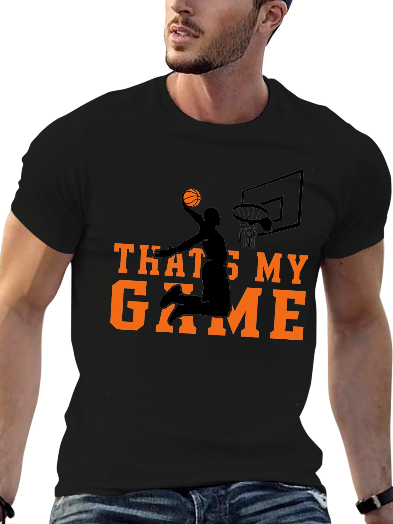 Thats My Game Basketball Graphic Tee