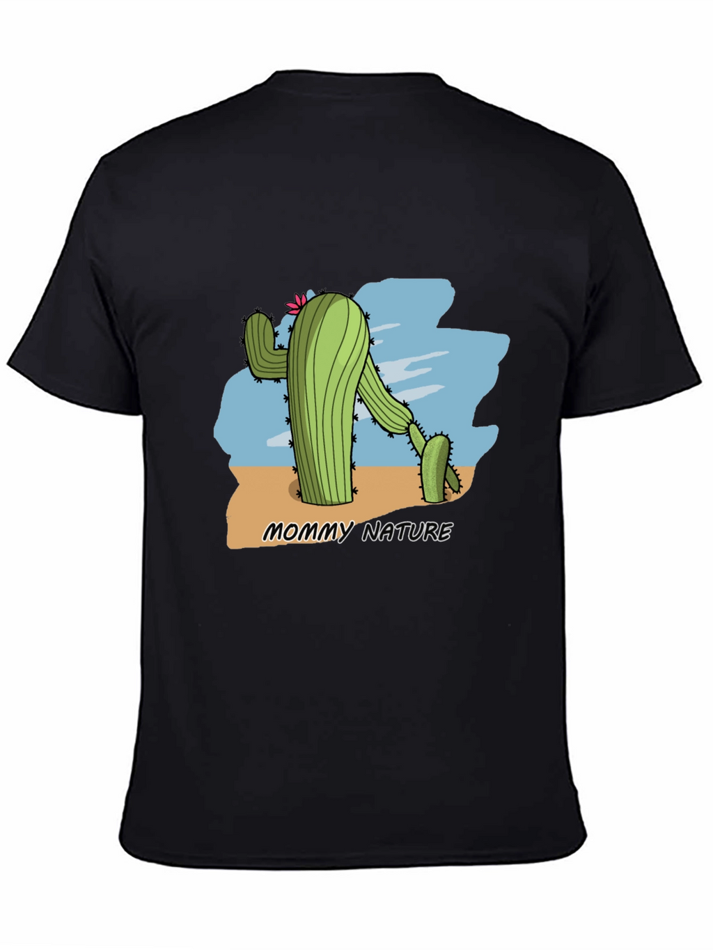 Mommy Nature Cactus Graphic T-Shirt
