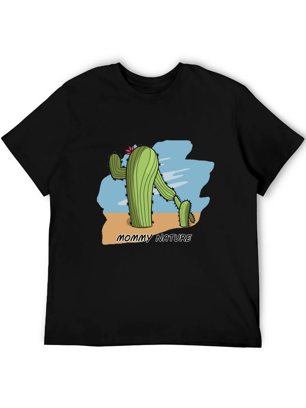 Mommy Nature Cactus Graphic T-Shirt