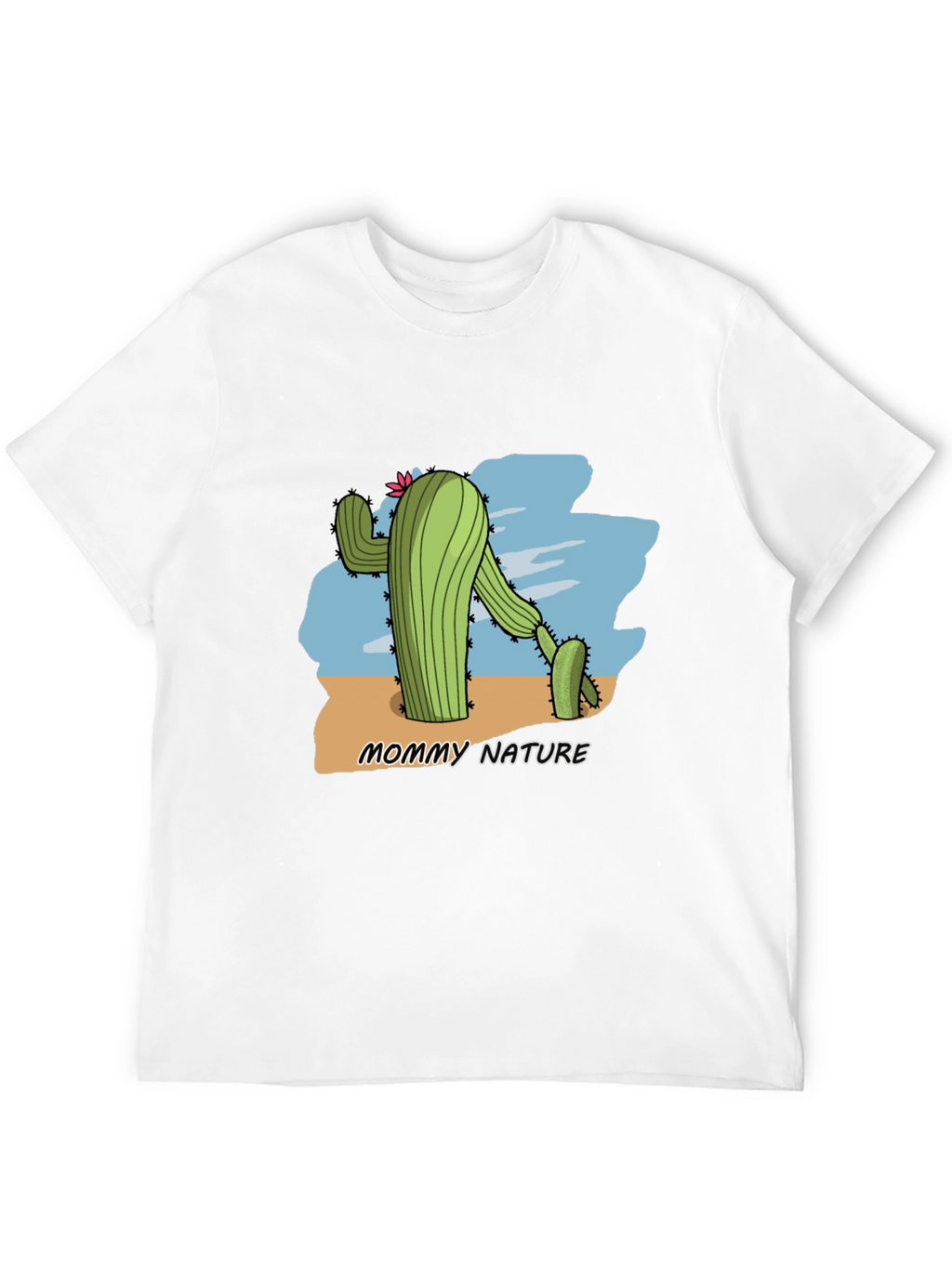 Mommy Nature Cactus Graphic T-Shirt