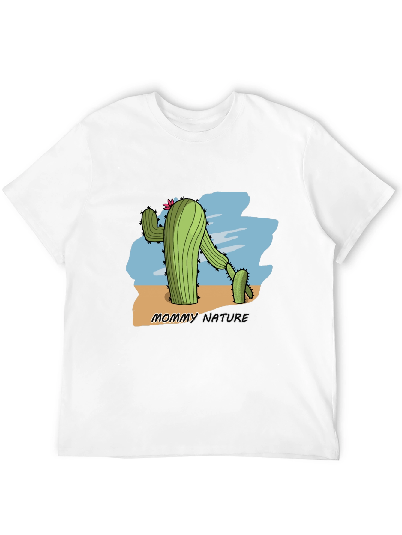 Mommy Nature Cactus Graphic T-Shirt
