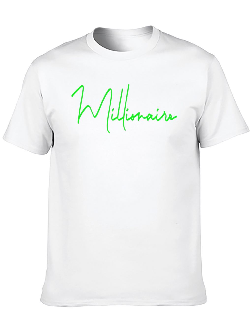 Millionaire Black T-Shirt - Statement Tee