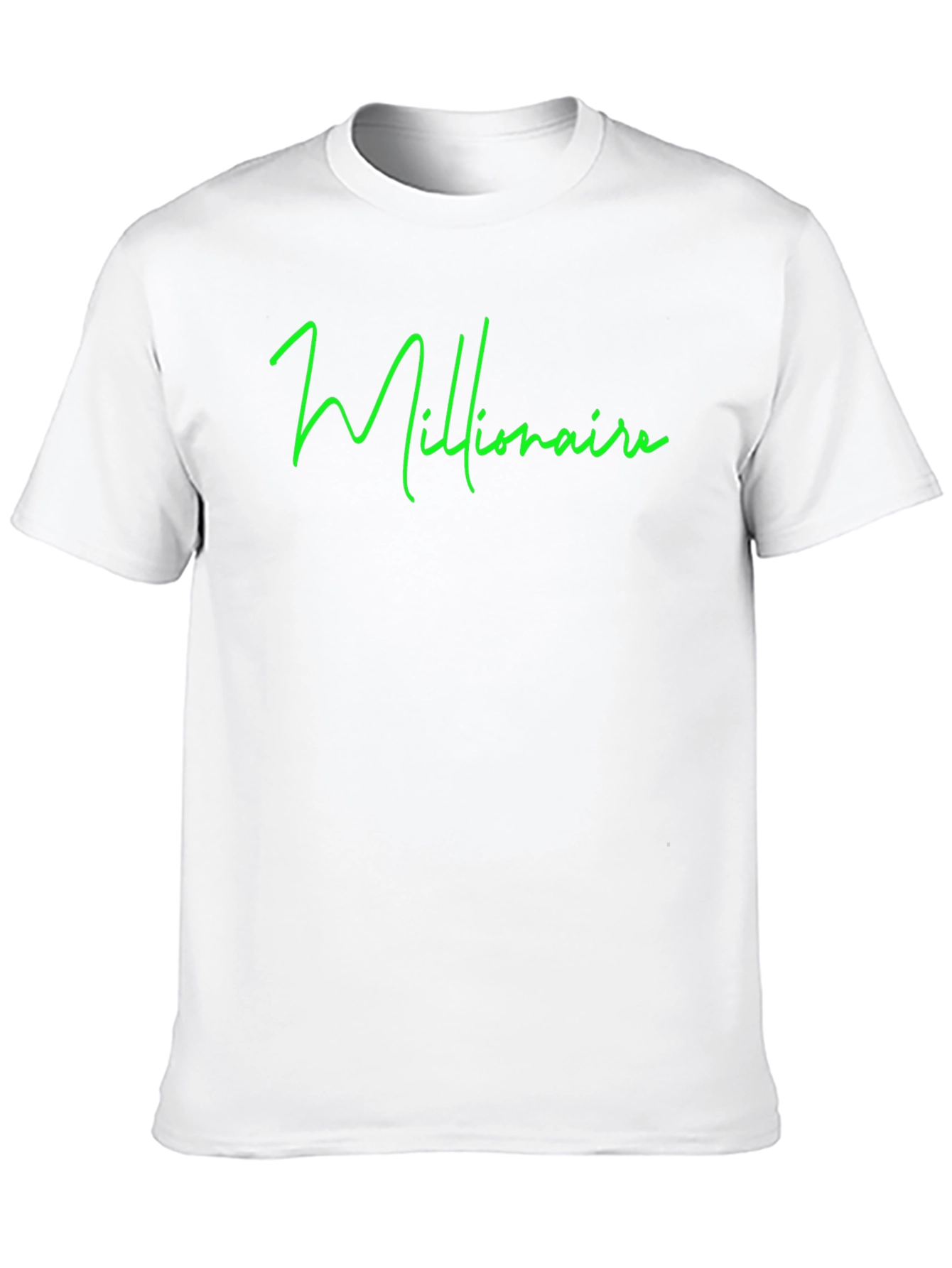 Millionaire Black T-Shirt - Statement Tee