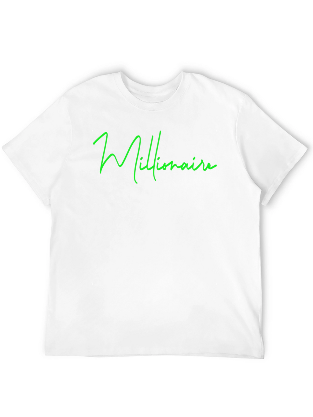 Millionaire Black T-Shirt - Statement Tee