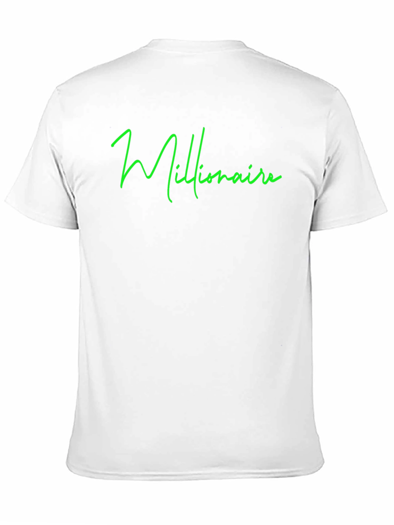 Millionaire Black T-Shirt - Statement Tee