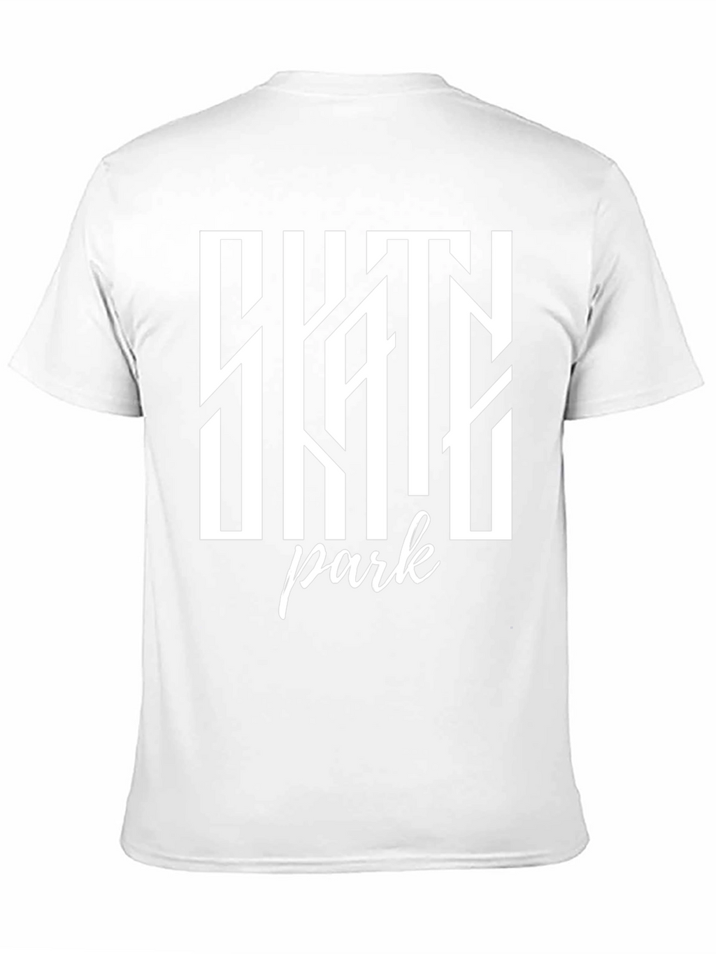 Skate Park Graphic Tee - Black Cotton T-Shirt