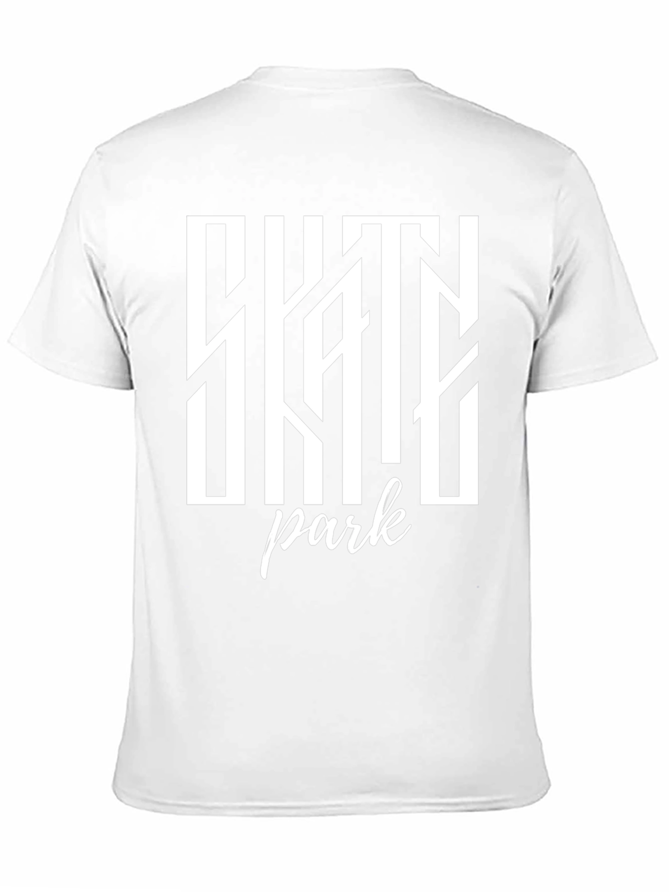 Skate Park Graphic Tee - Black Cotton T-Shirt