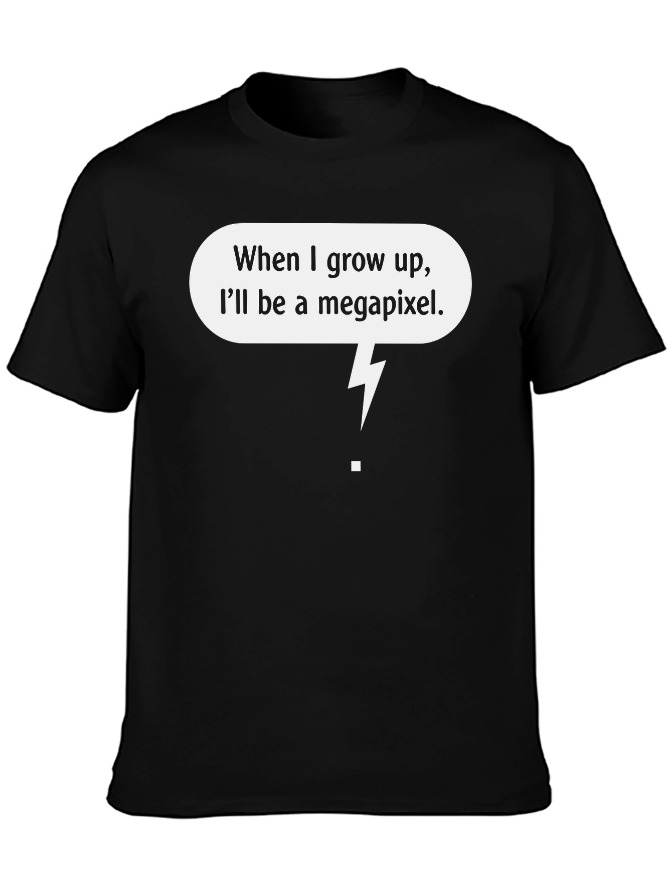Megapixel Dream T-Shirt - Geeky Camera Humor Tee