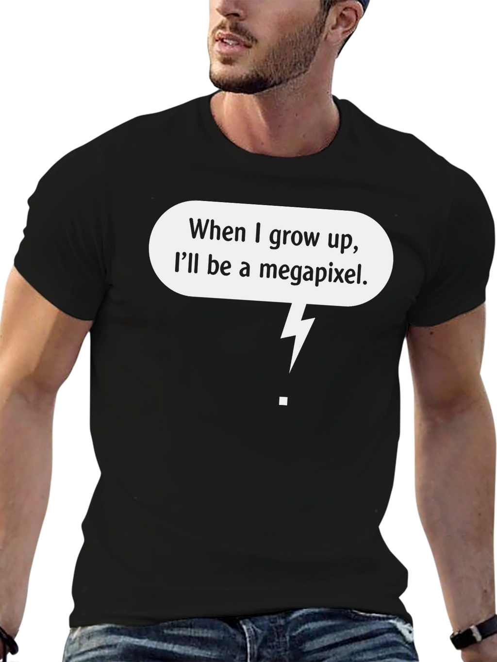 Megapixel Dream T-Shirt - Geeky Camera Humor Tee