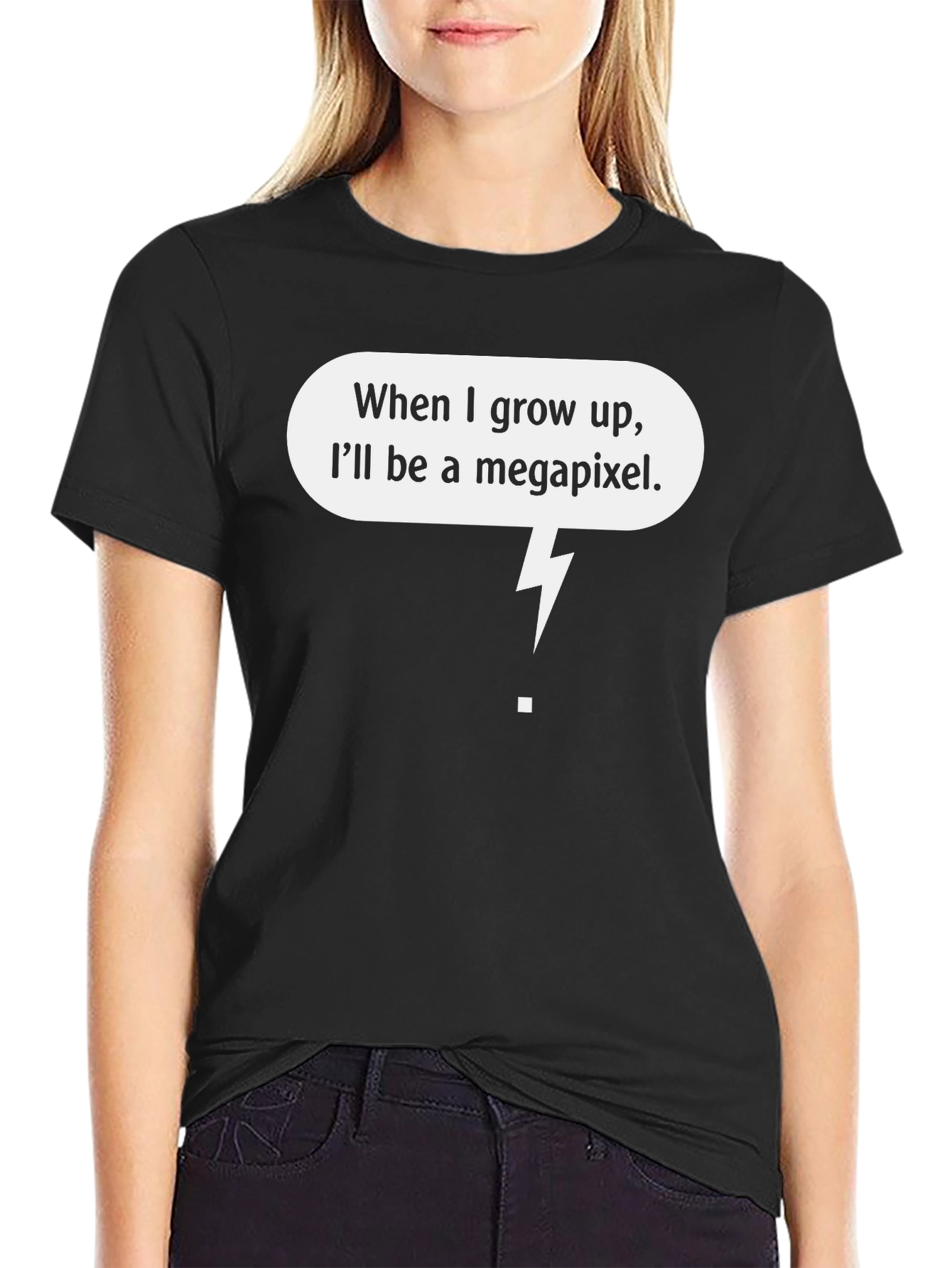 Megapixel Dream T-Shirt - Geeky Camera Humor Tee