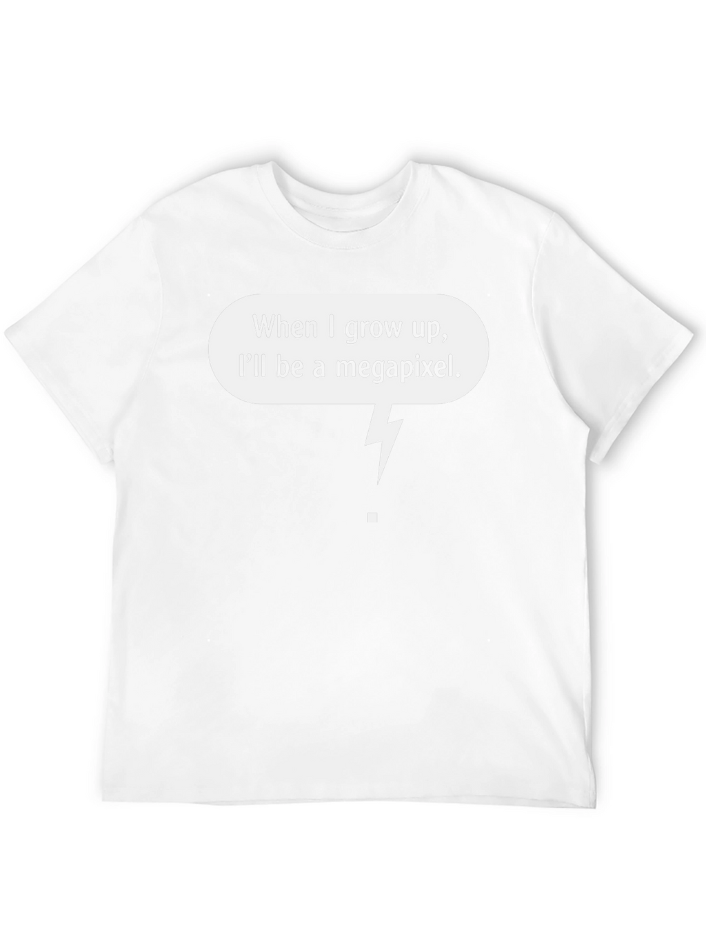 Megapixel Dream T-Shirt - Geeky Camera Humor Tee