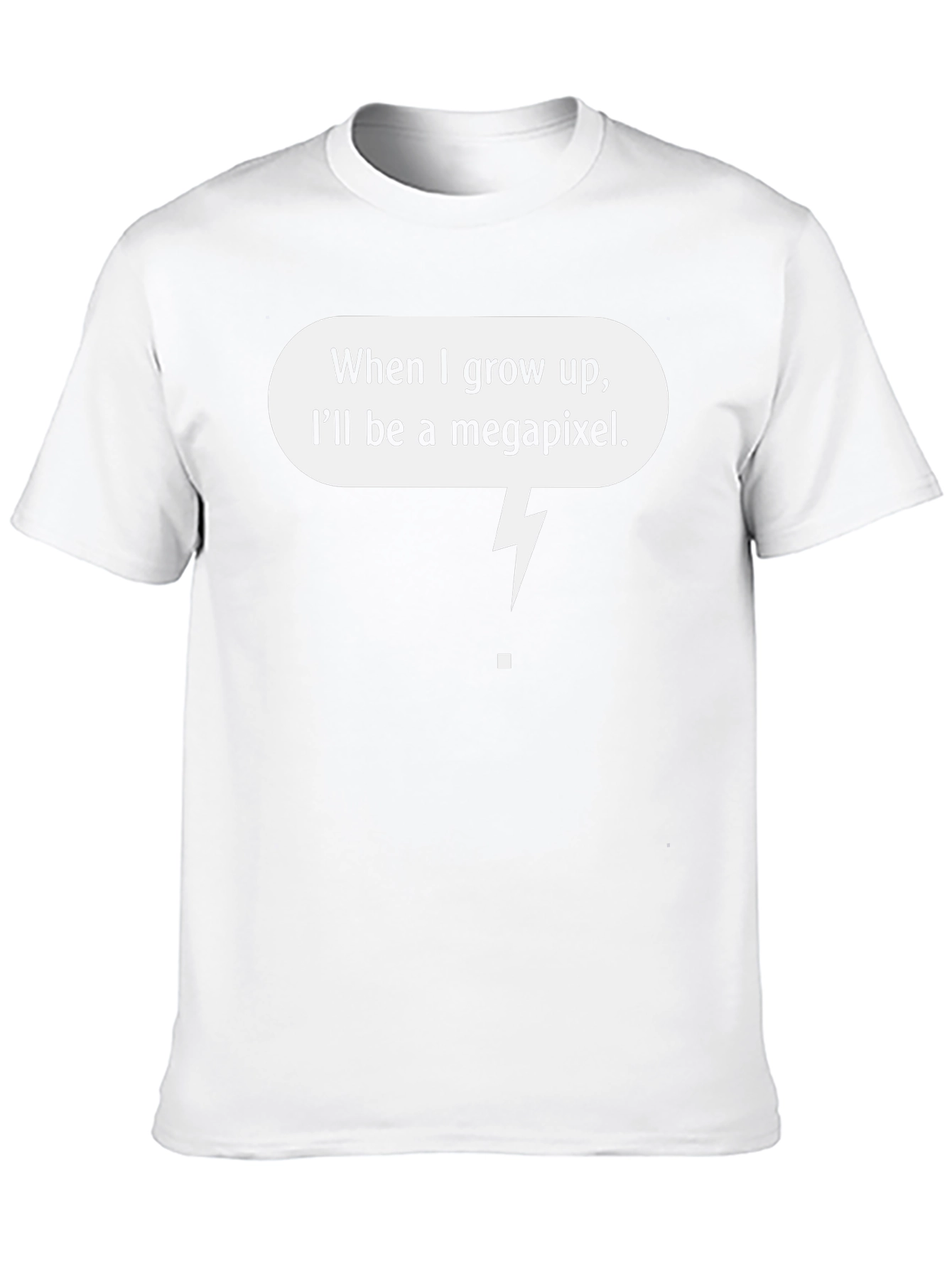 Megapixel Dream T-Shirt - Geeky Camera Humor Tee