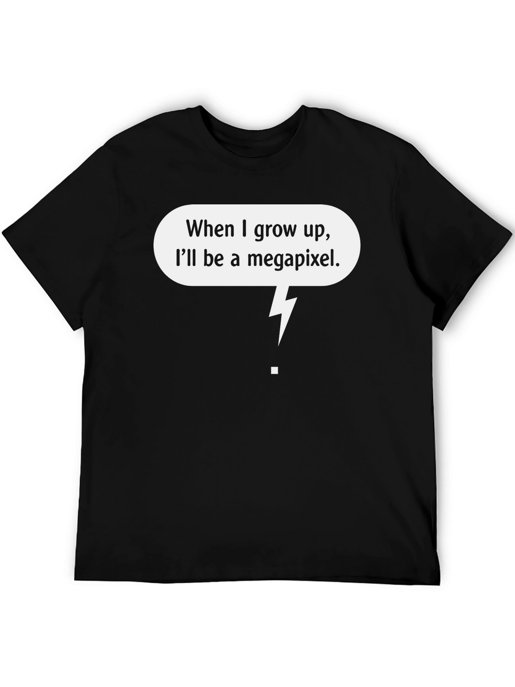 Megapixel Dream T-Shirt - Geeky Camera Humor Tee