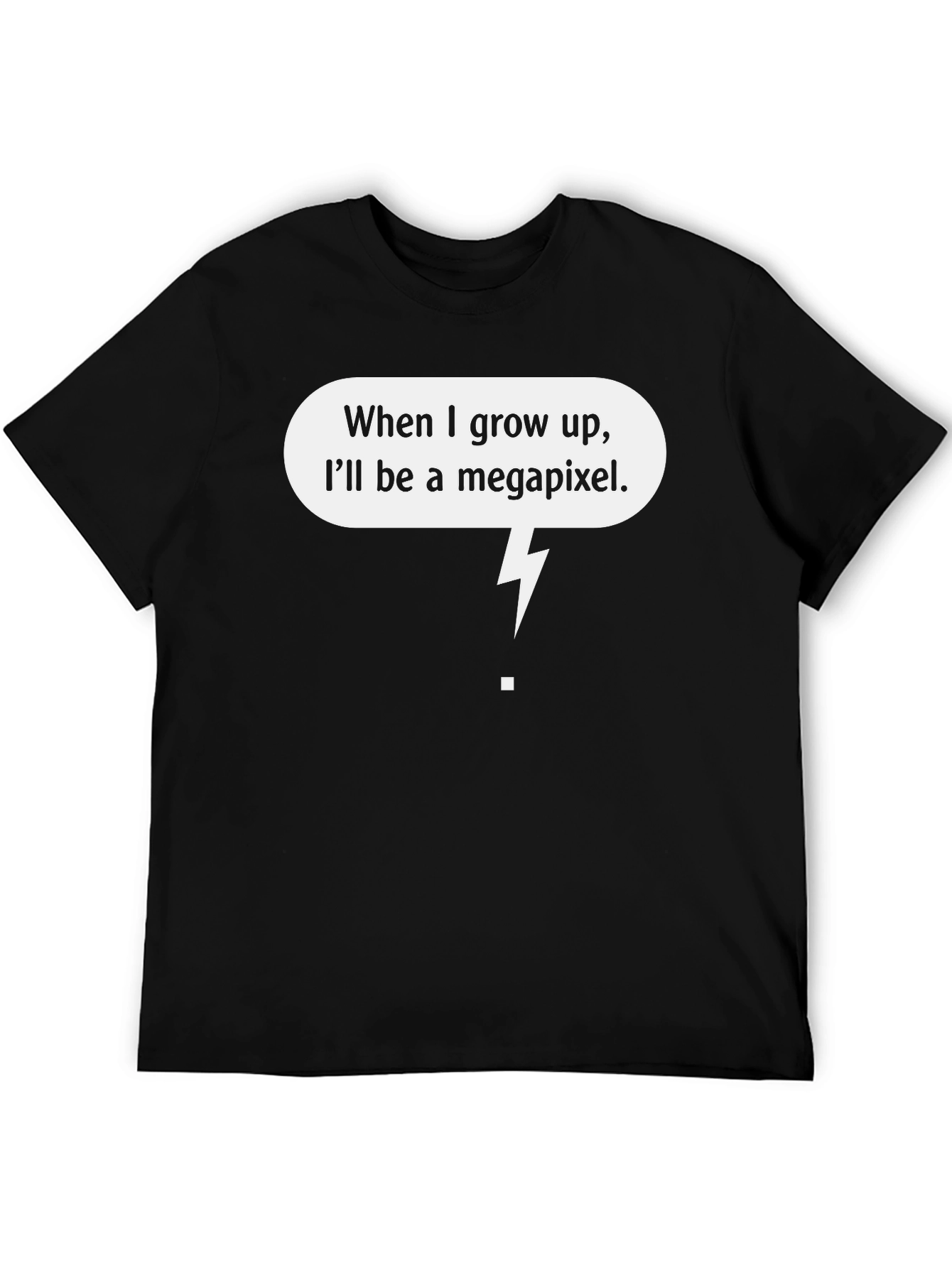 Megapixel Dream T-Shirt - Geeky Camera Humor Tee