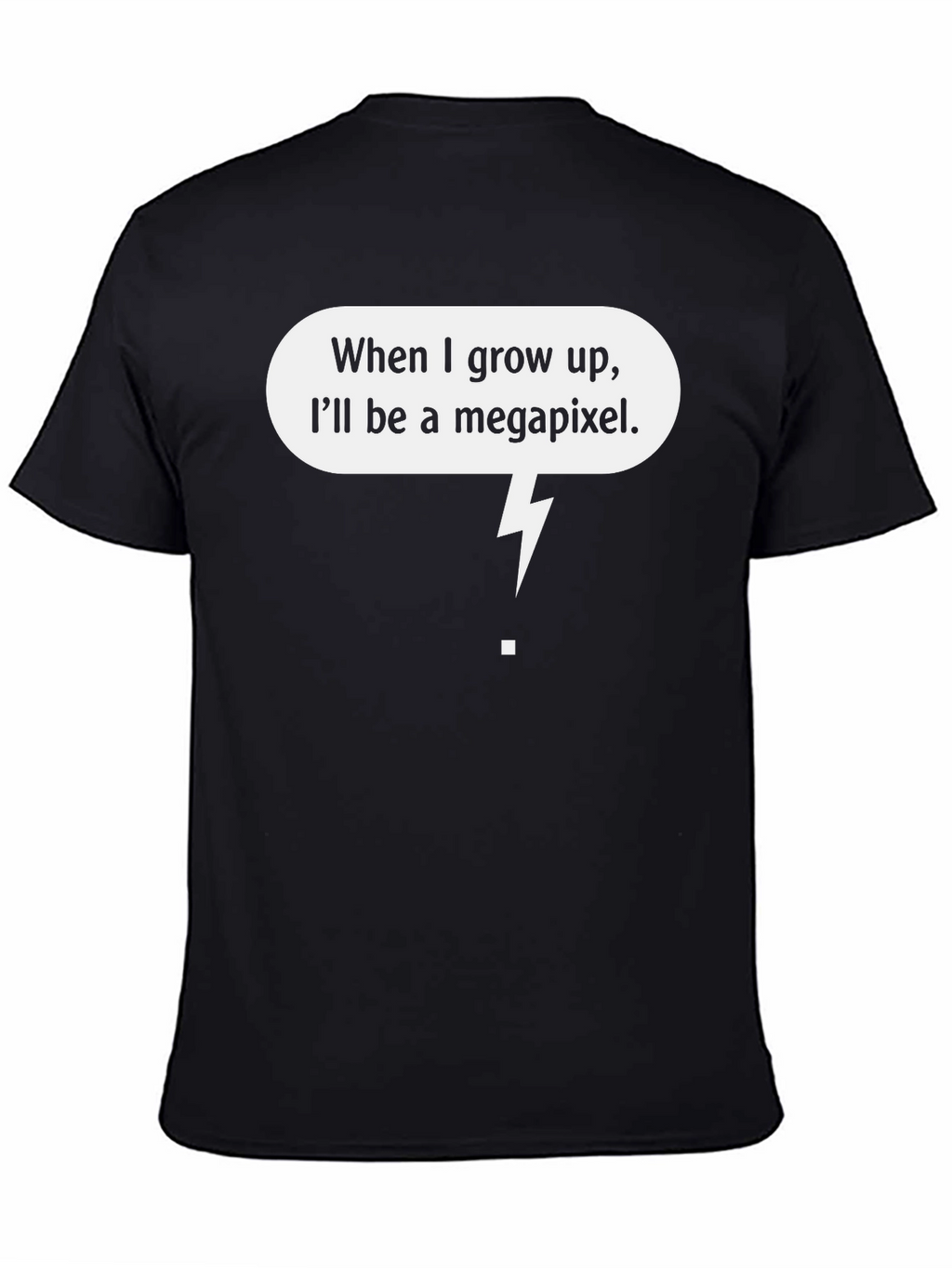 Megapixel Dream T-Shirt - Geeky Camera Humor Tee