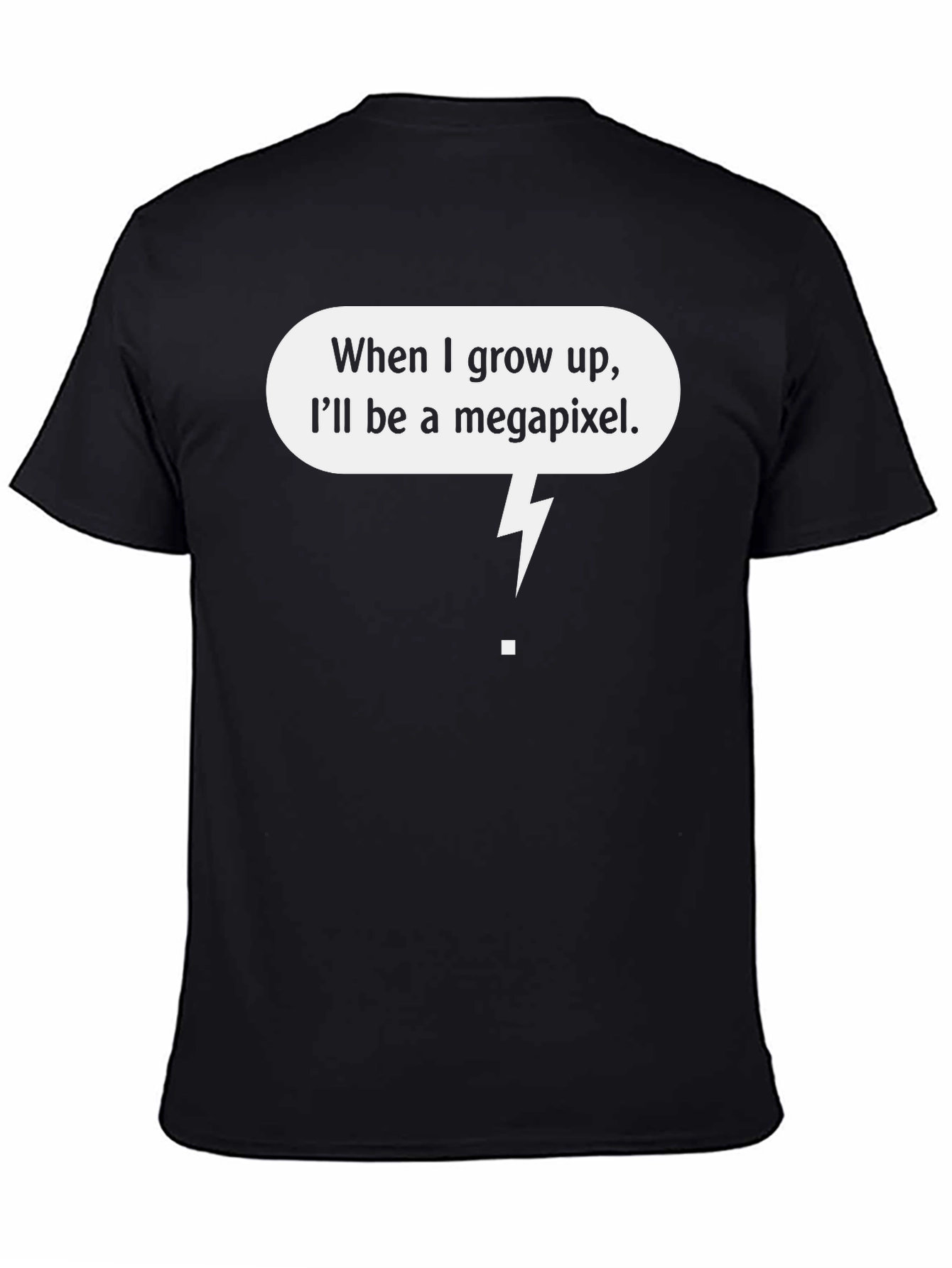 Megapixel Dream T-Shirt - Geeky Camera Humor Tee