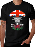 British Grown with Welsh Roots T-Shirt