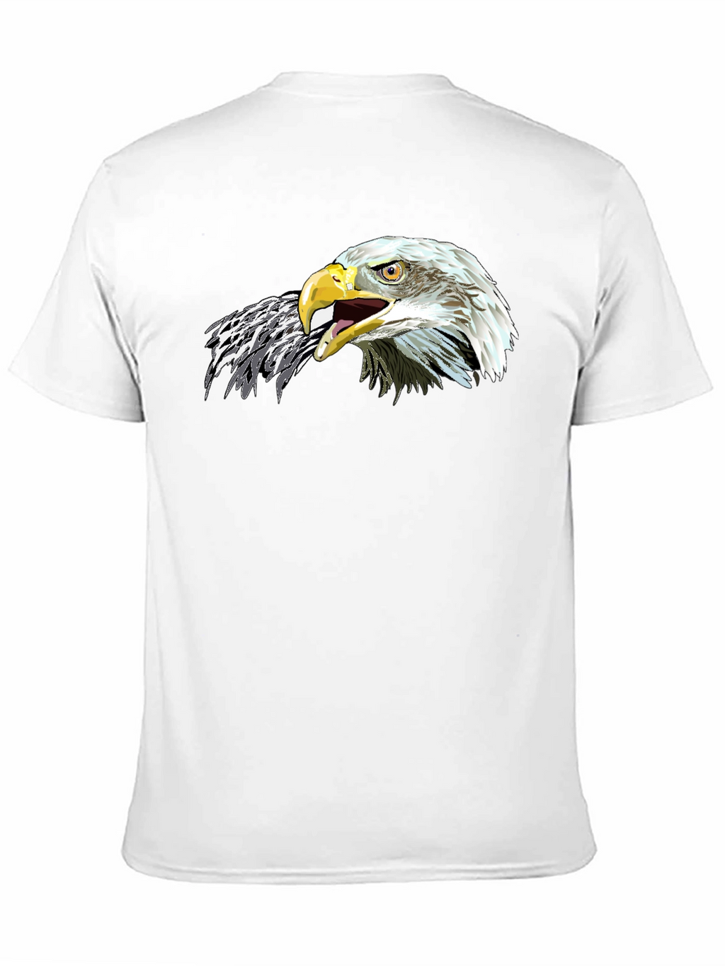 Eagle Graphic Black T-Shirt - Mens Bold Design