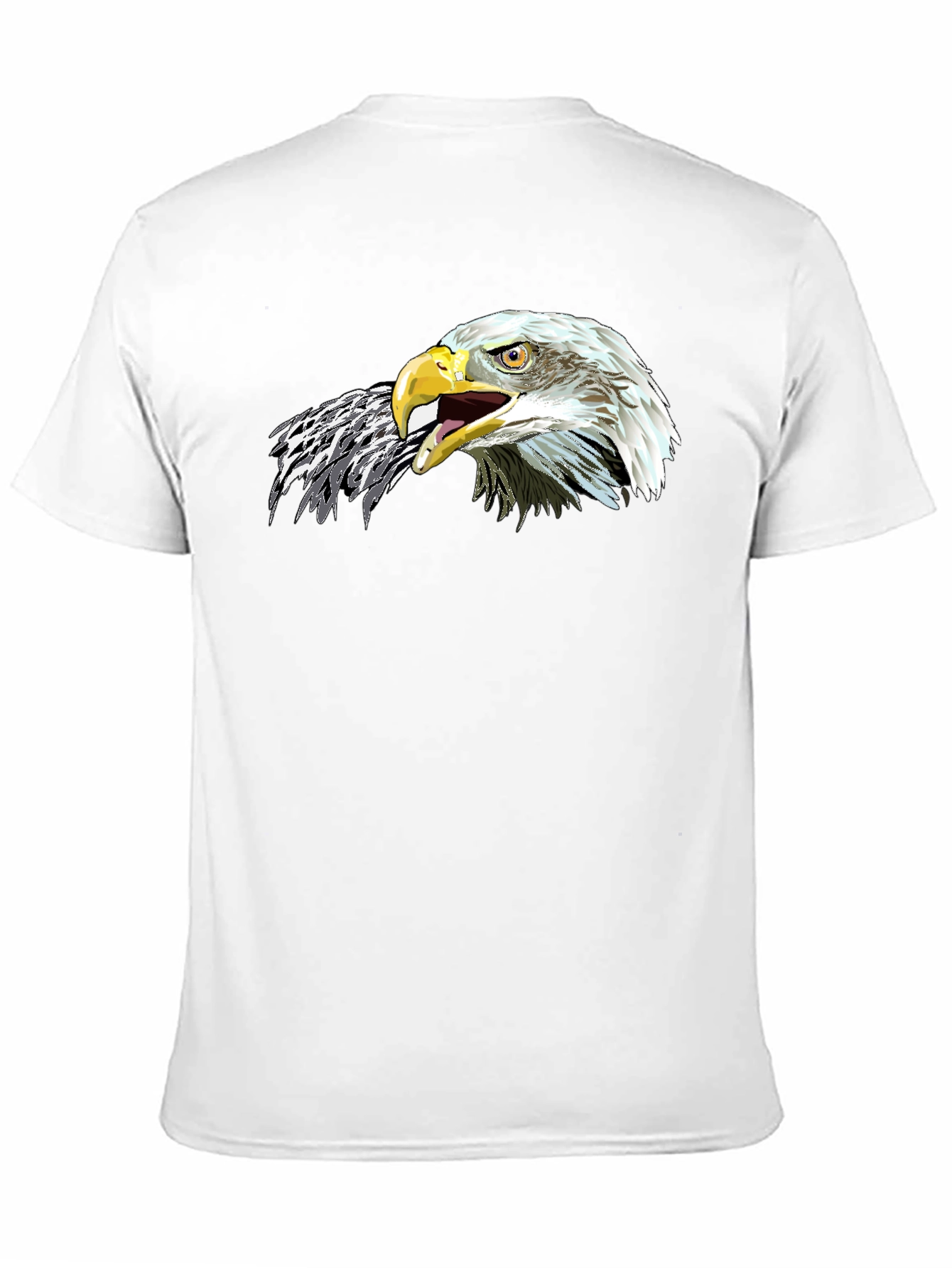 Eagle Graphic Black T-Shirt - Mens Bold Design