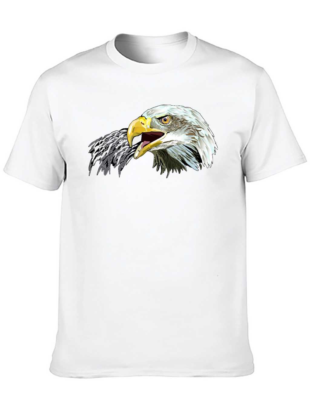 Eagle Graphic Black T-Shirt - Mens Bold Design