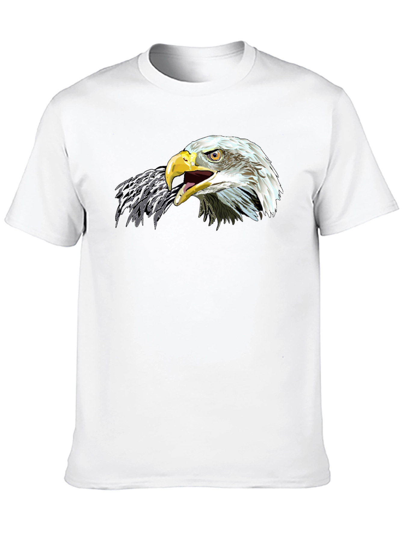 Eagle Graphic Black T-Shirt - Mens Bold Design