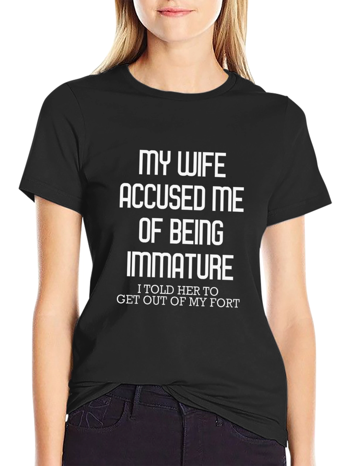 Funny My Wife Accused Me Graphic T-Shirt