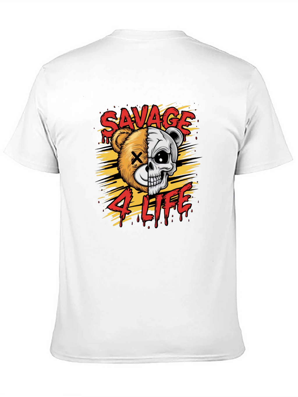 Savage 4 Life Graphic Print T-Shirt