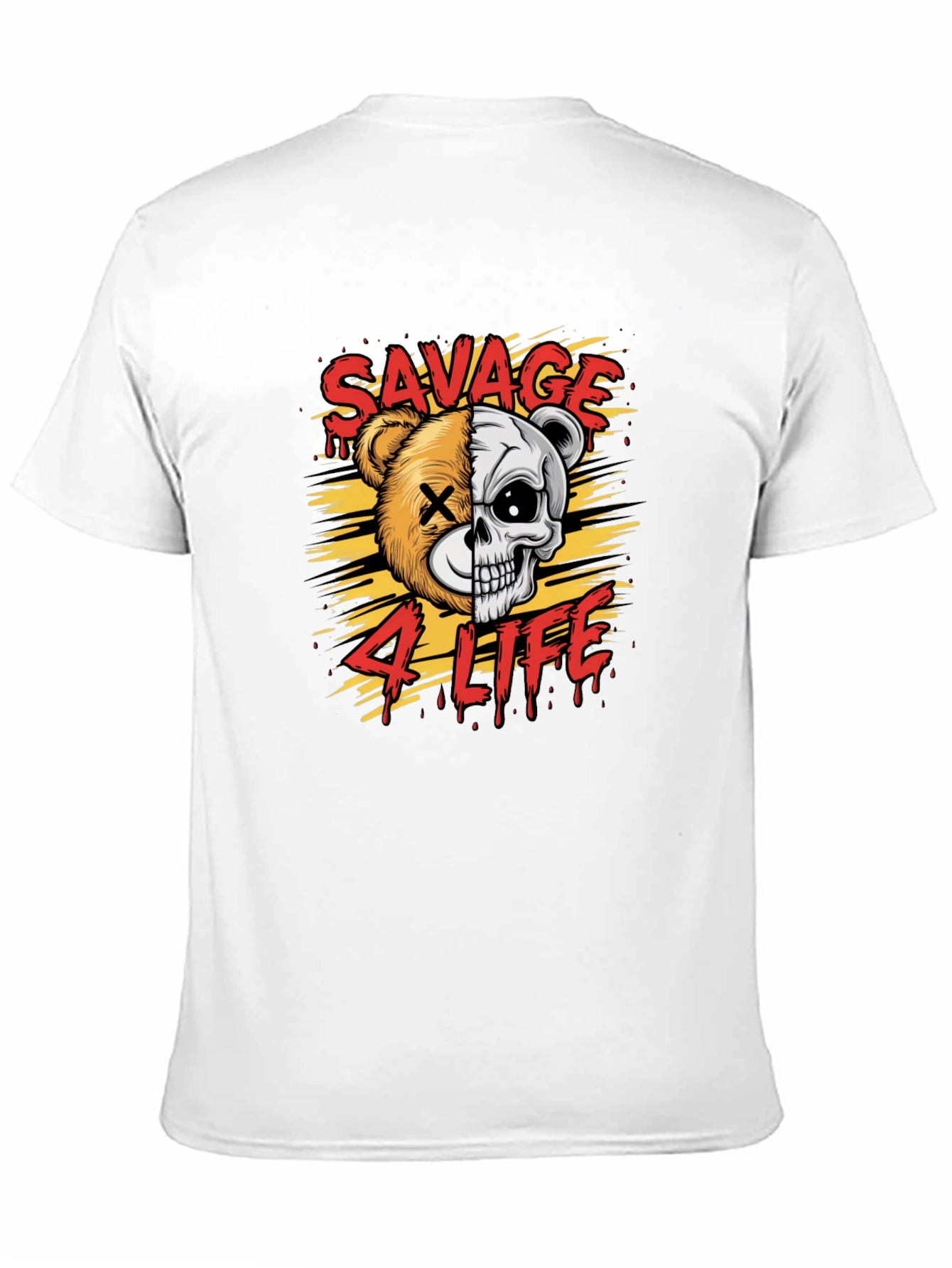 Savage 4 Life Graphic Print T-Shirt