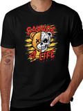 Savage 4 Life Graphic Print T-Shirt