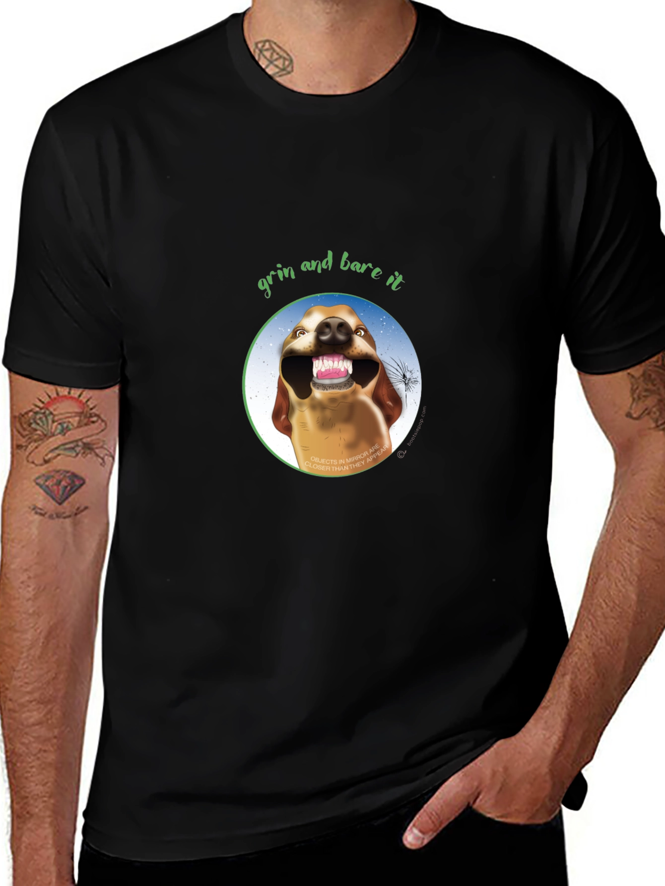 Grin and Bare It Graphic T-Shirt