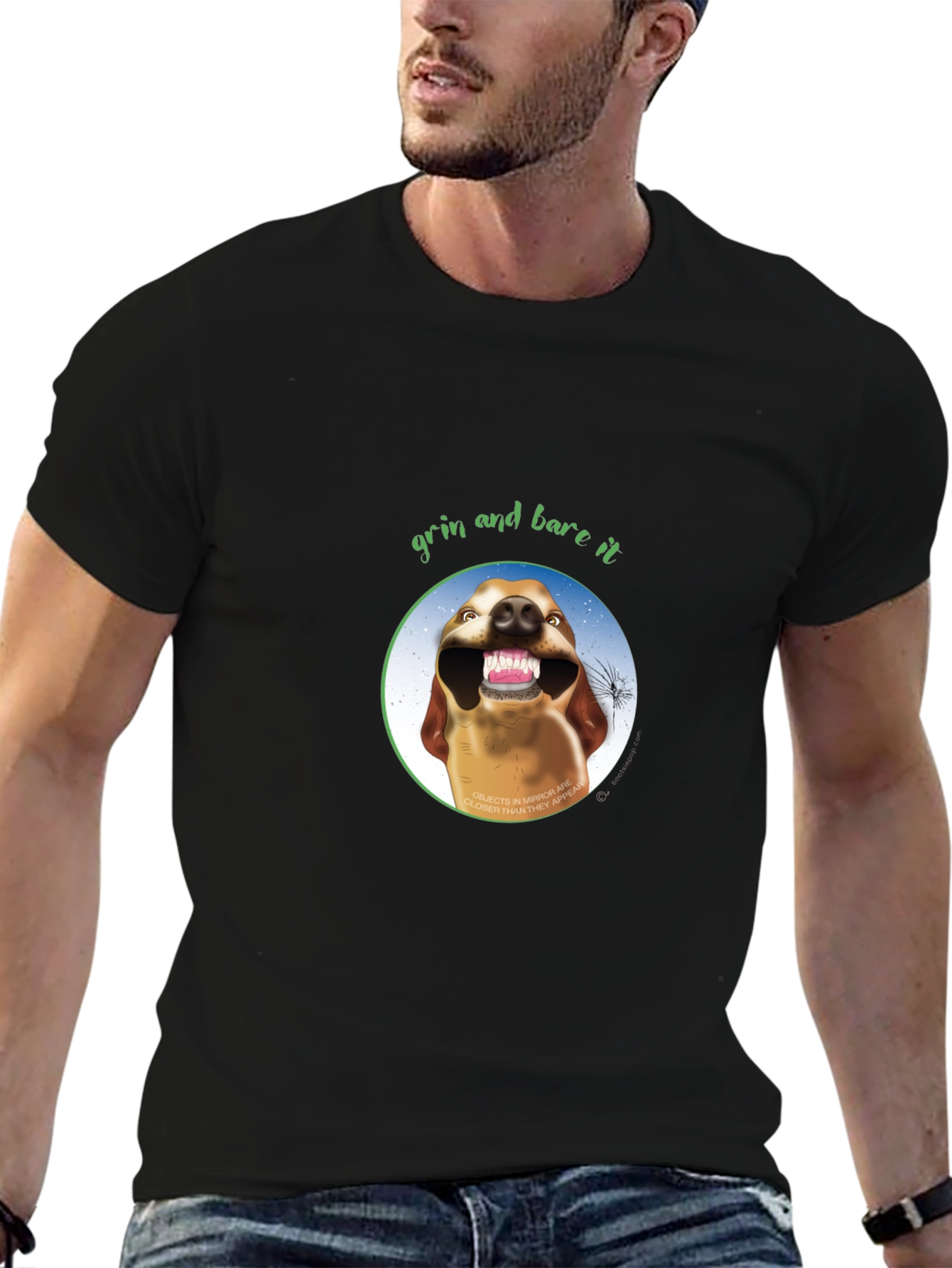 Grin and Bare It Graphic T-Shirt