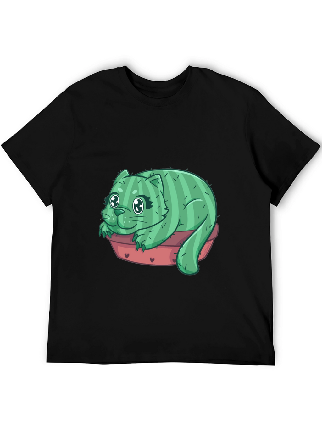 Cactus Cat T-Shirt - Unique Graphic Tee
