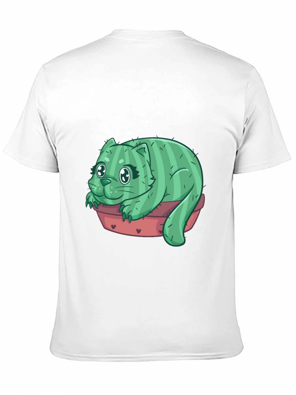 Cactus Cat T-Shirt - Unique Graphic Tee