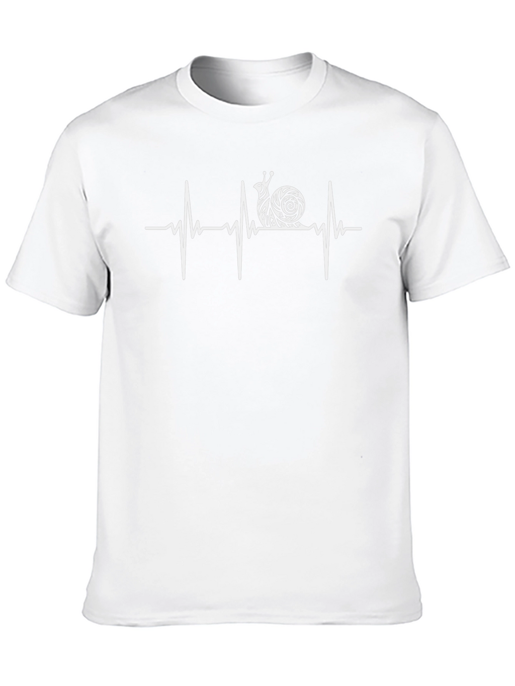 Snail Heartbeat T-Shirt - Novelty Graphic Tee