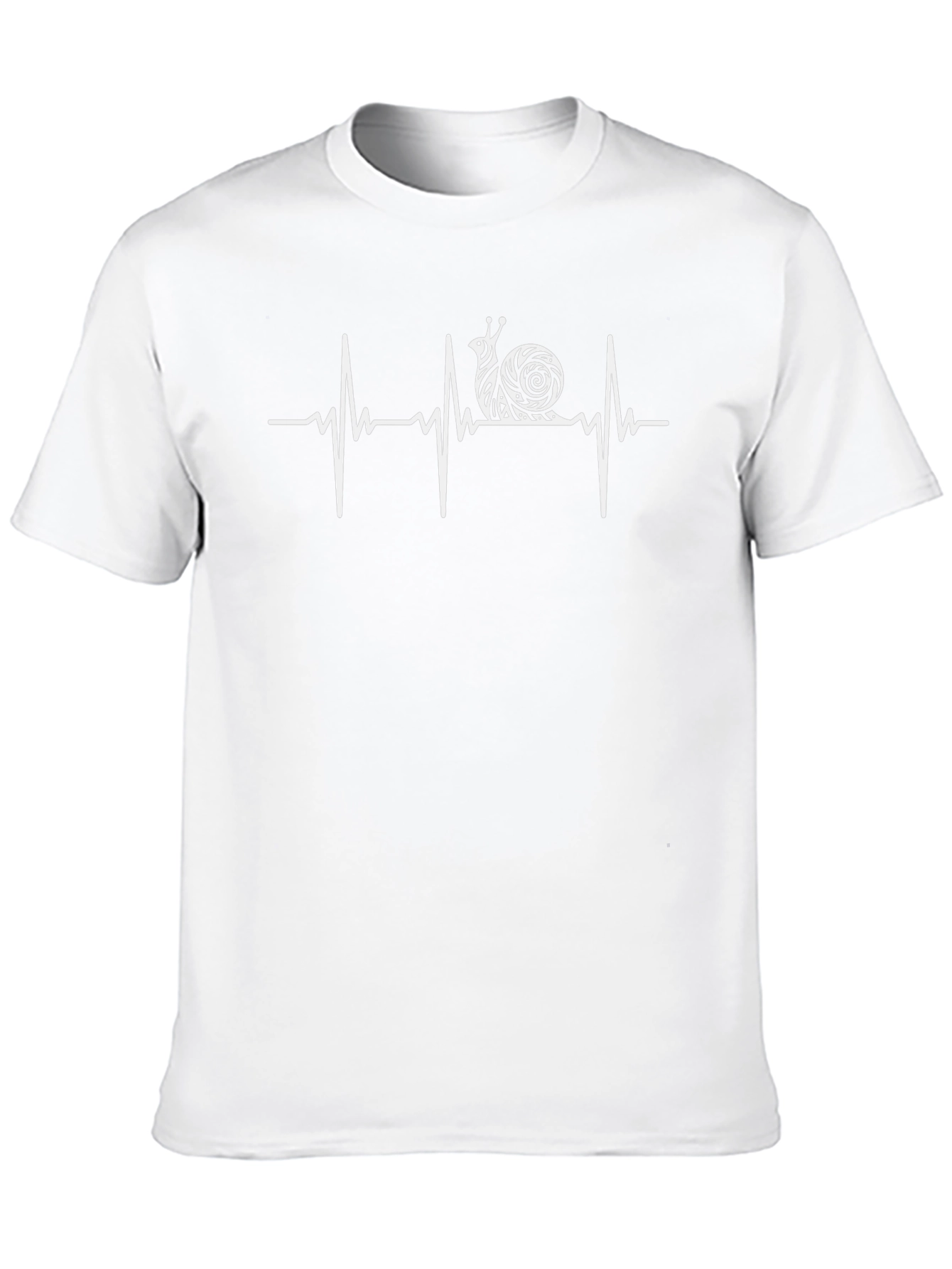 Snail Heartbeat T-Shirt - Novelty Graphic Tee