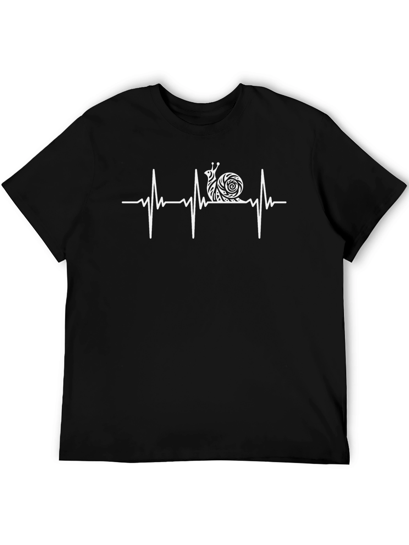 Snail Heartbeat T-Shirt - Novelty Graphic Tee