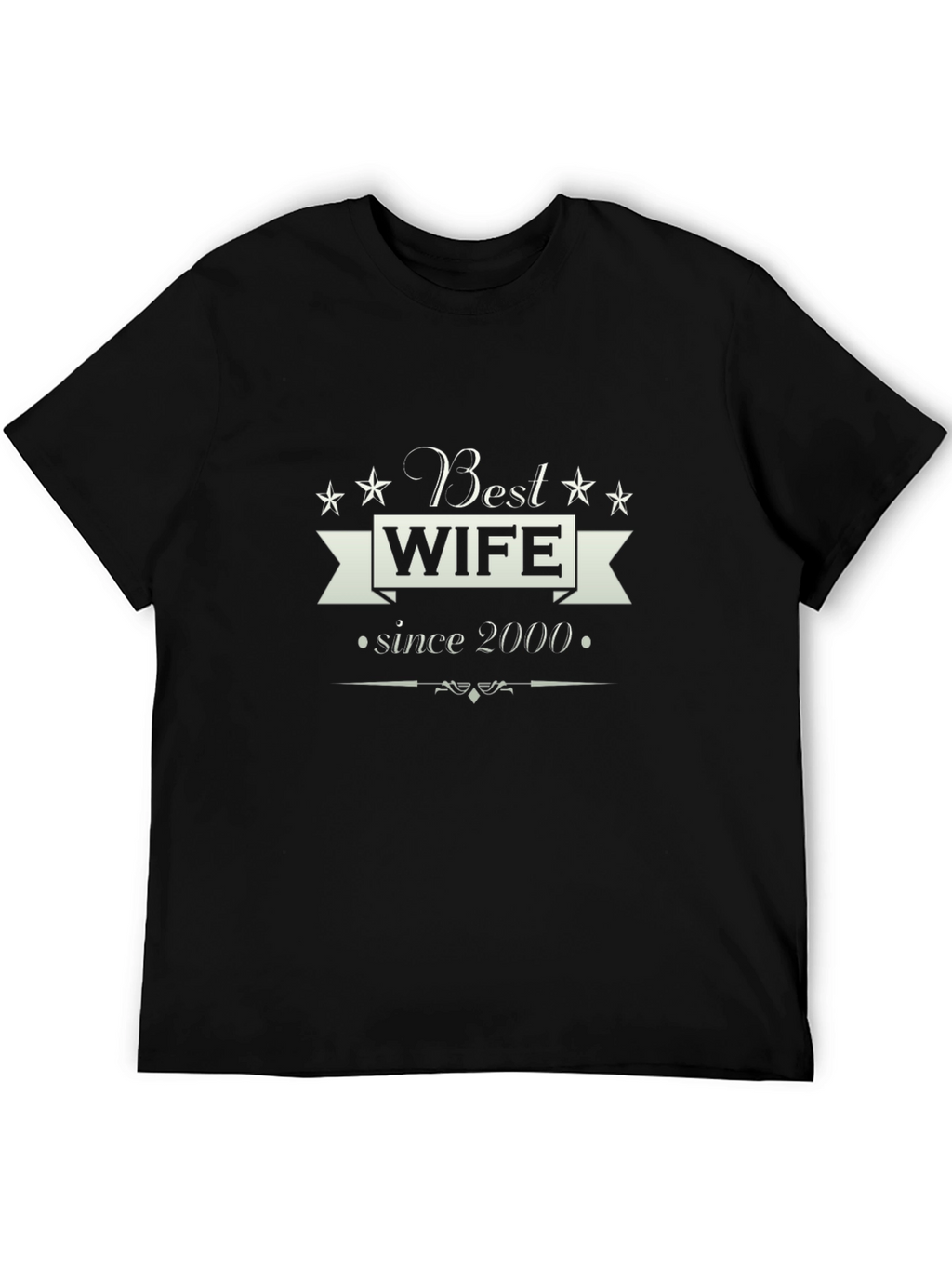 Best Wife Since 2000 Black T-Shirt