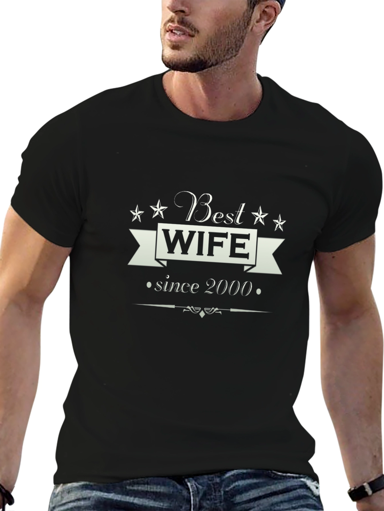 Best Wife Since 2000 Black T-Shirt