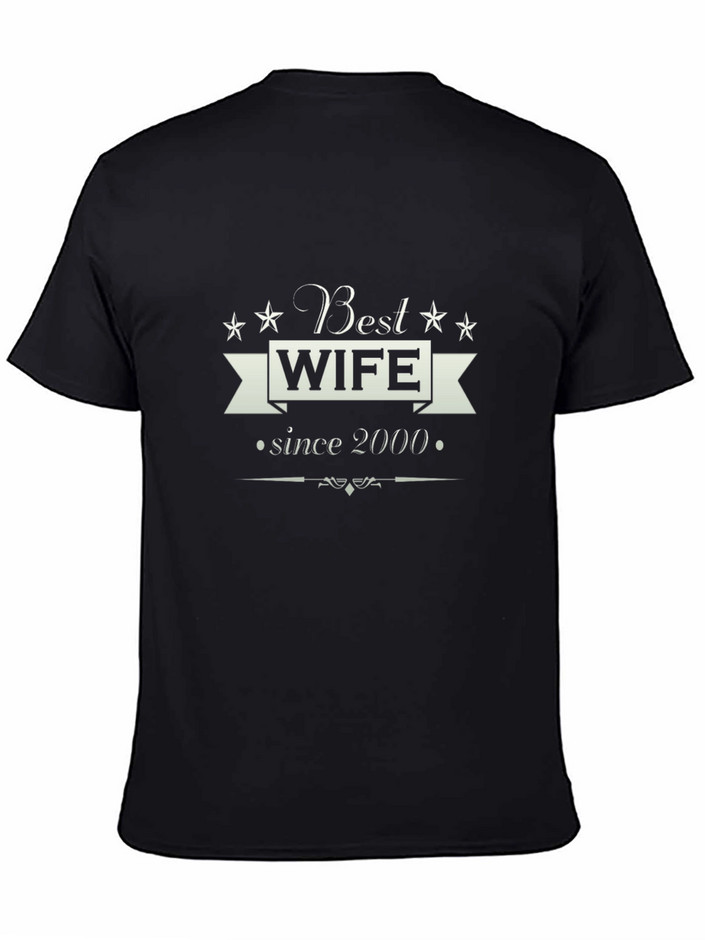 Best Wife Since 2000 Black T-Shirt