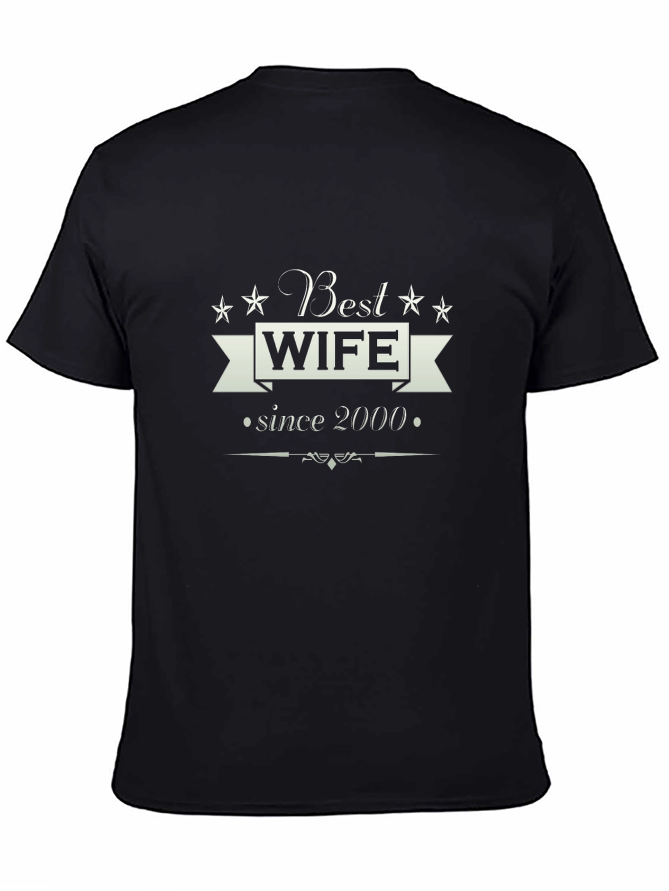Best Wife Since 2000 Black T-Shirt