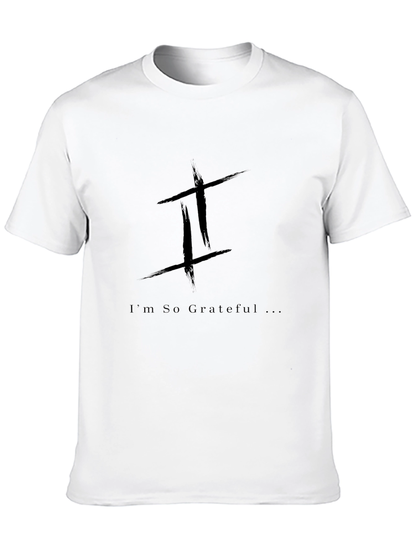 Grateful Graphic Tee - Mens Black T-Shirt