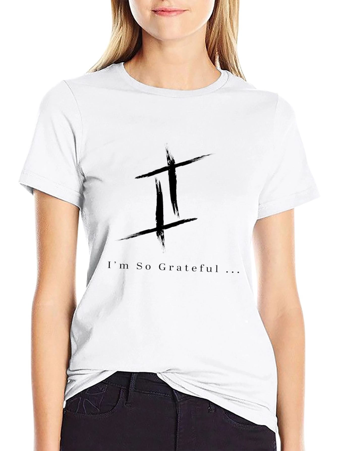 Grateful Graphic Tee - Mens Black T-Shirt