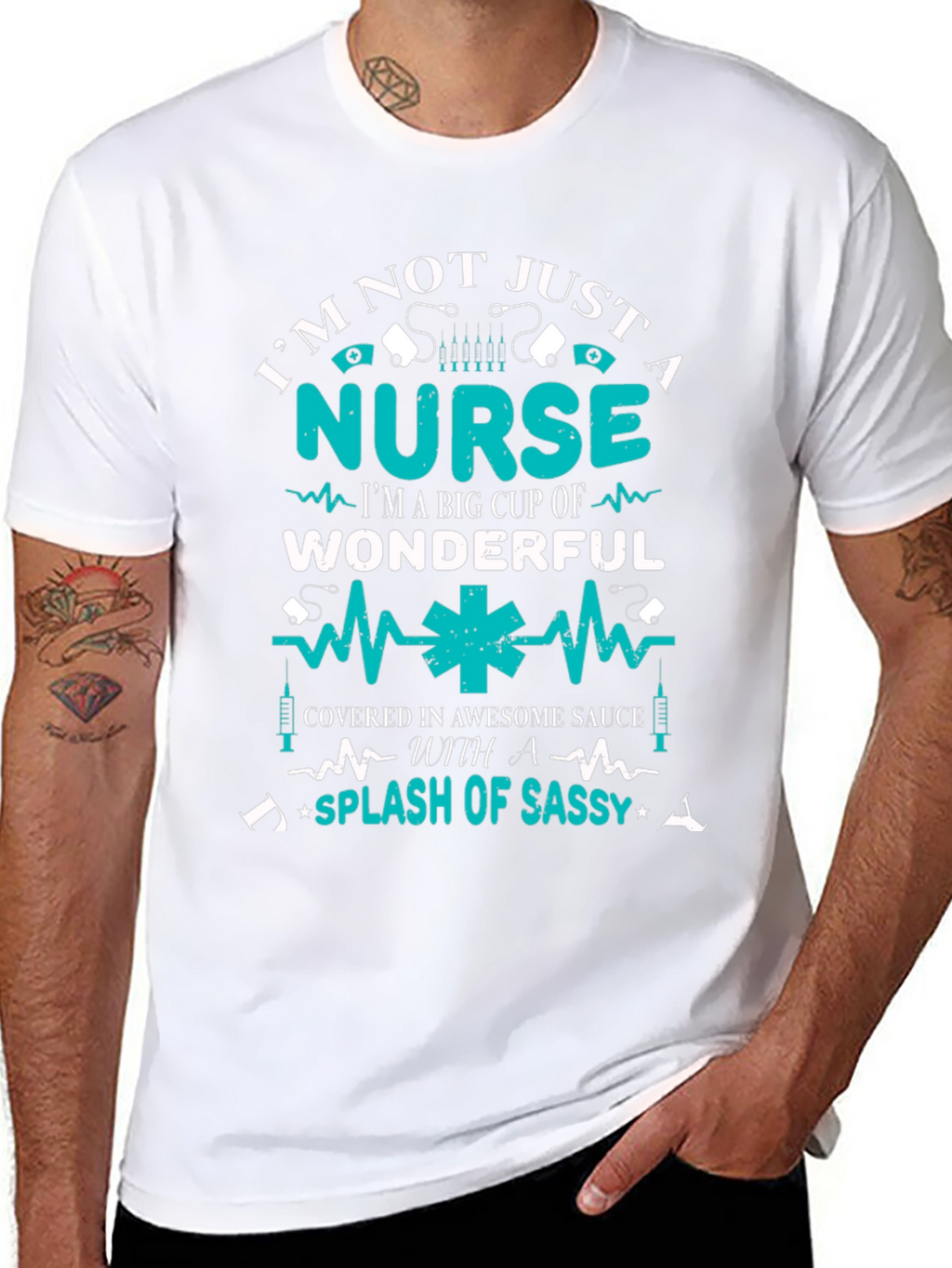 Nurse Sassy Splash T-Shirt