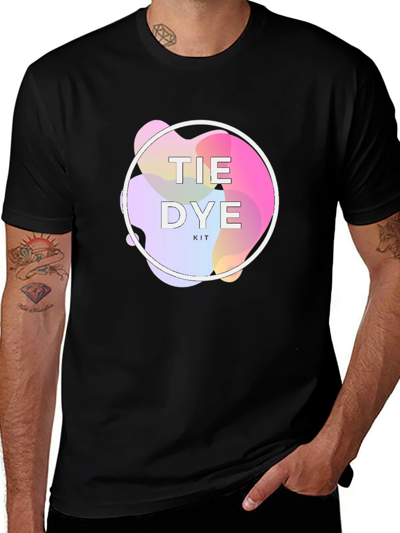 Tie Dye Kit Graphic Tee - Unique Design