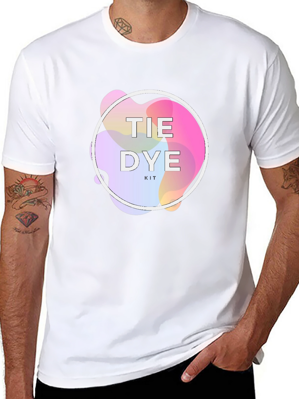 Tie Dye Kit Graphic Tee - Unique Design
