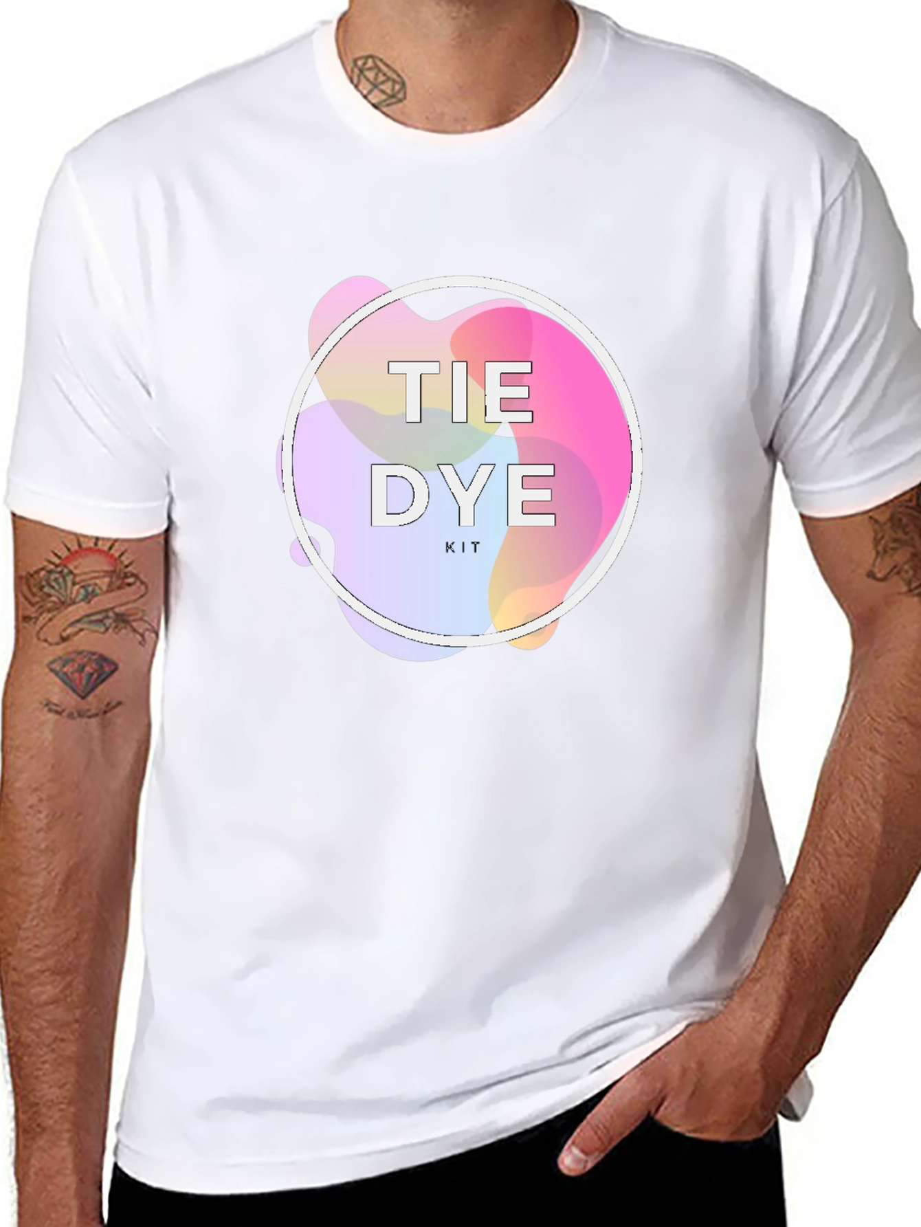 Tie Dye Kit Graphic Tee - Unique Design