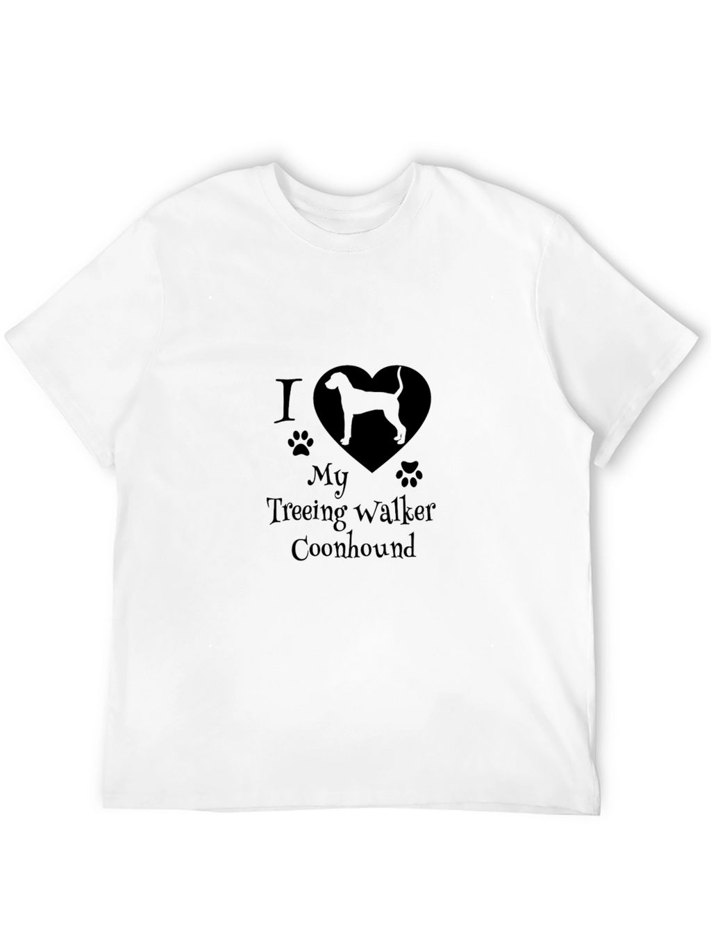I Love My Treeing Walker Coonhound T-Shirt